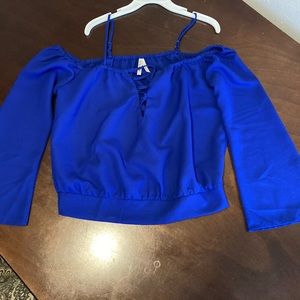 Off the shoulder blouse